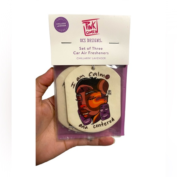 NWT Pink Lomein Affirmation air/car freshener - Picture 1 of 3